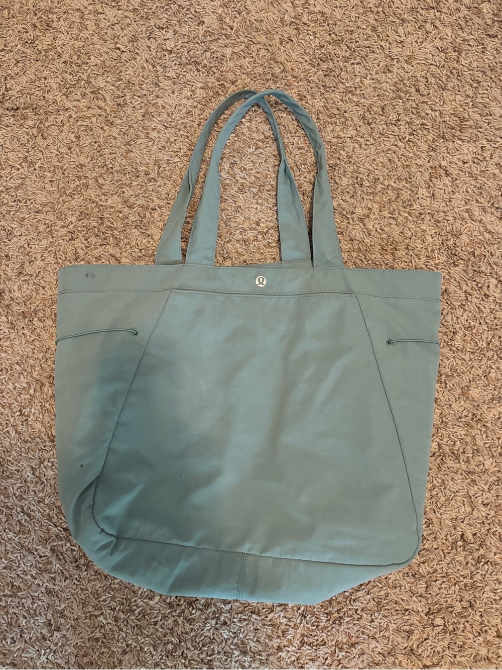 lululemon athletica Sage Green Double-Handle Tote